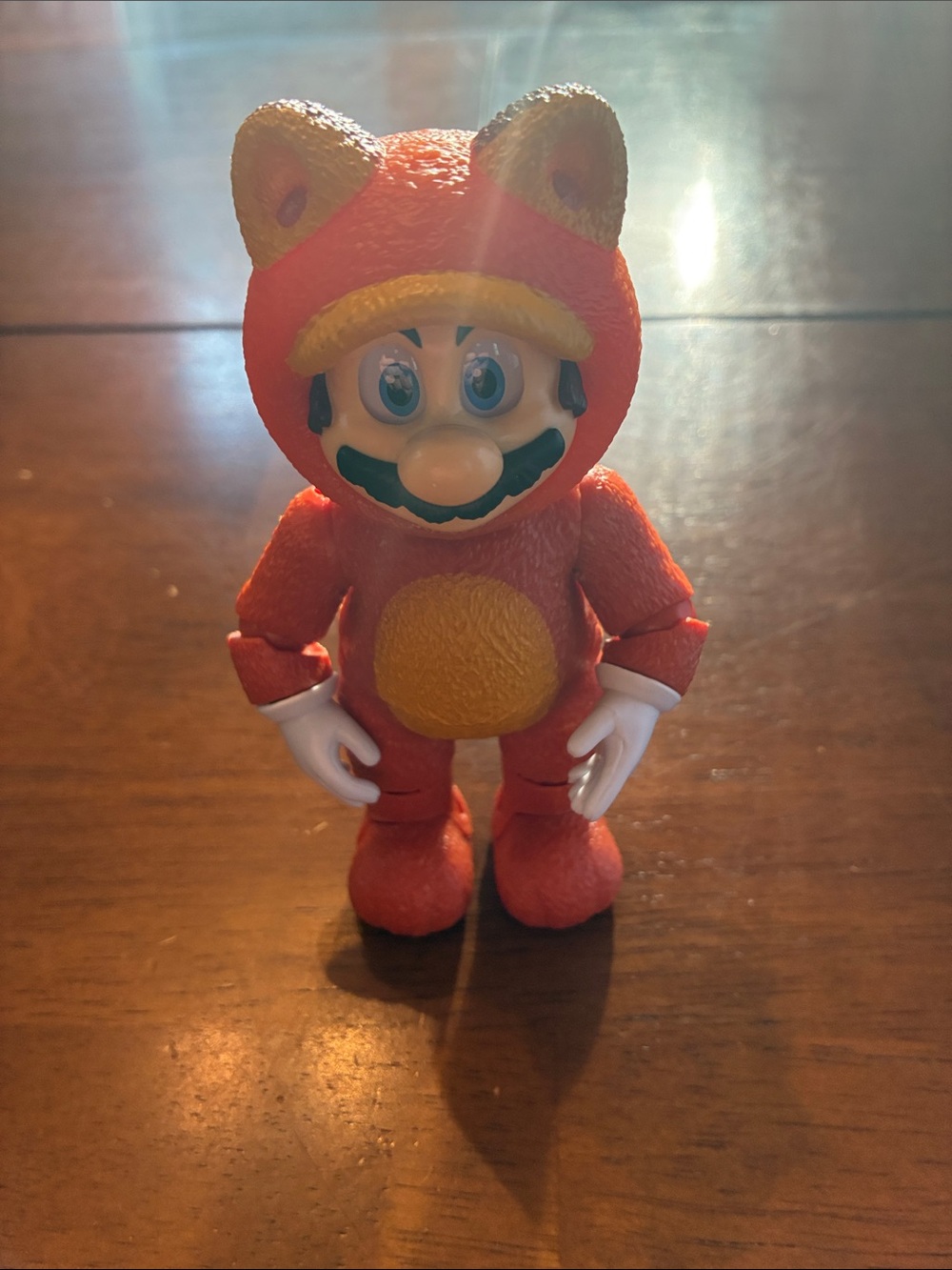 Jakks Pacific The Super Mario Bros Movie 5" Tanooki Mario Figure (USED)